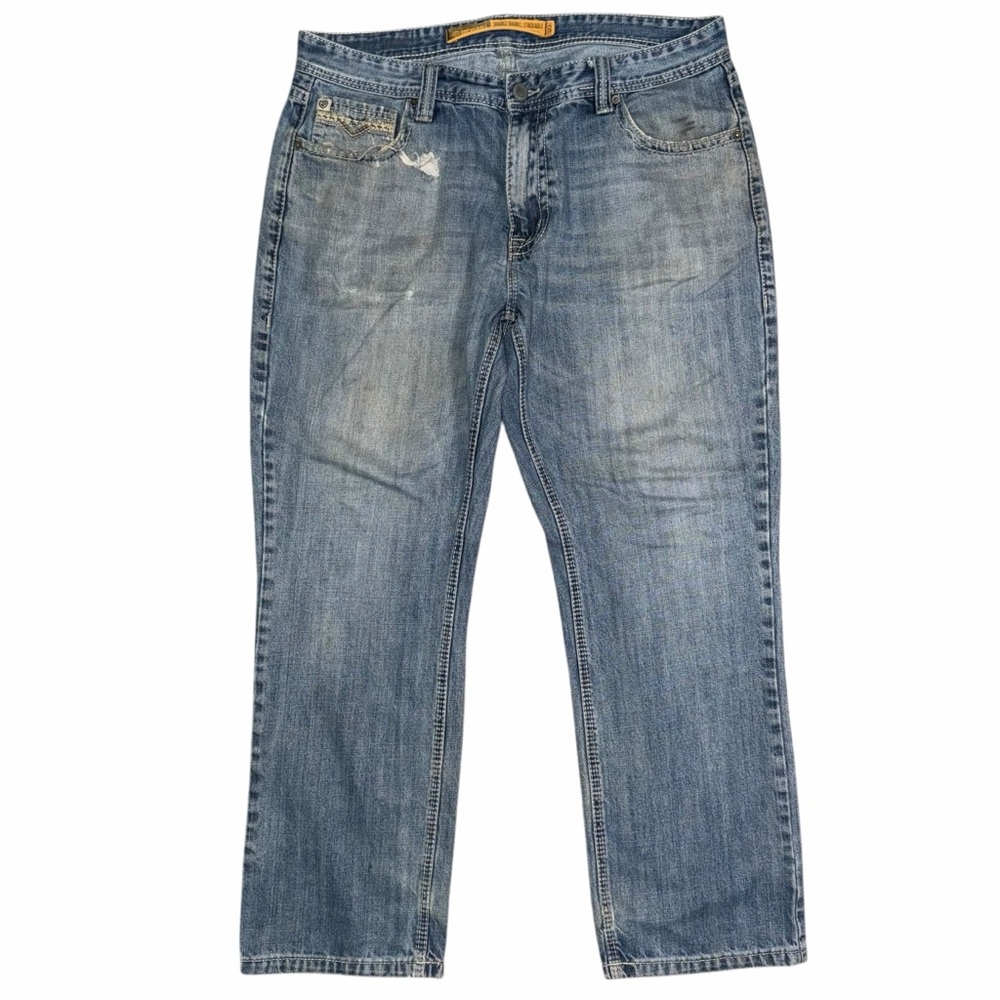 Rock&Roll denim. Mens distressed 38 x 32‎